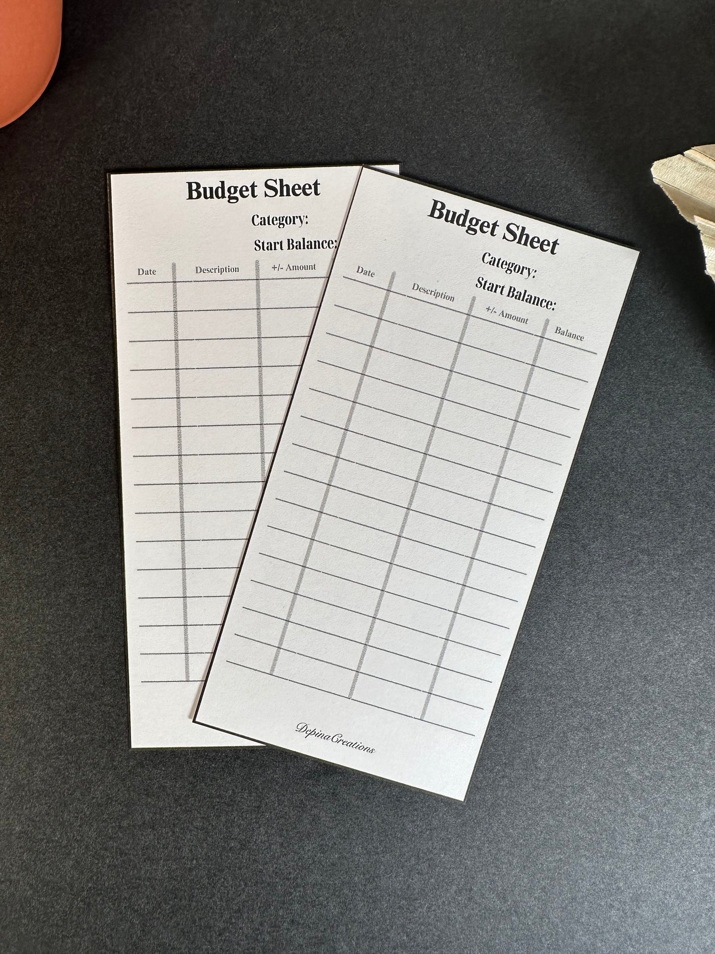 Budget Essentials| Budget Sheet| 5 Budget Sheets